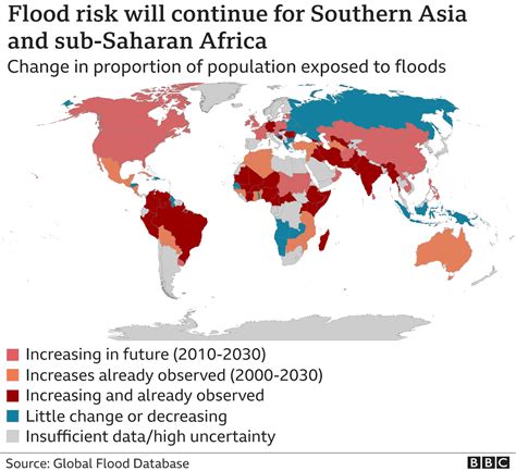 flood prone areas in world